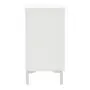ARMÁRIO PARA ESCRITÓRIO BAIXO 2 PORTAS SLEEK - BRANCO/GRANILITE - Foto 7