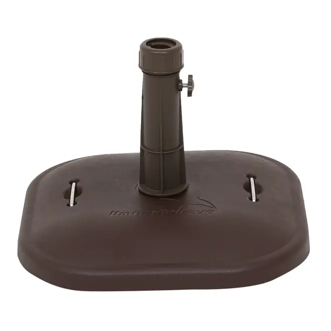 BASE PARA OMBRELONE QUADRADA 25KG COM ALÇA PETRUS I - CAFÉ - Foto 1