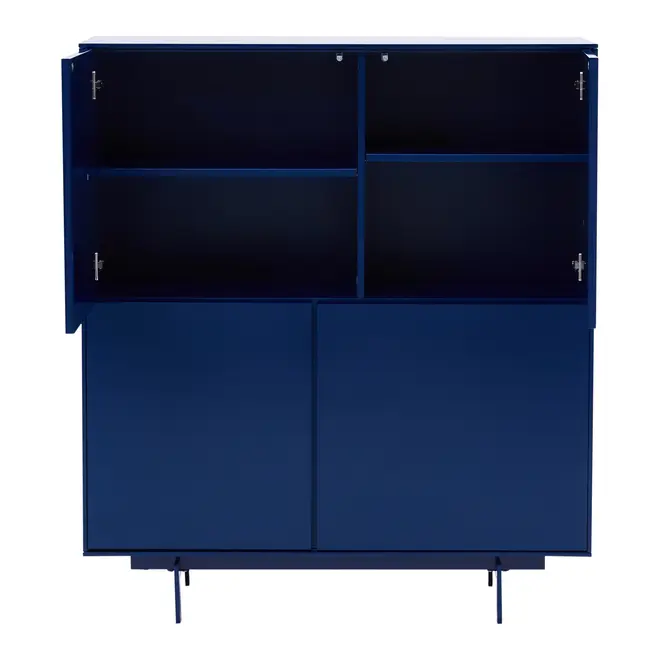 BUFFET 4 PORTAS 1,10 M X 45 CM MONOLITH - LAZULITE - Foto 5