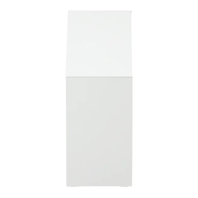 ESTANTE/ESCRIVANINHA INFANTIL 96 CM X 1,32 M MINICIDADE - BRANCO/NATURAL WASHED - Foto 3
