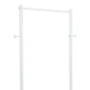 ARARA DE ROUPA COM PRATELEIRA CAMAREIRO - BRANCO - Foto 5