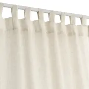 CORTINA 2 PEÇAS 1,30 M X 2,30 M TÊNUE - BEGE - Foto 2