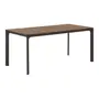 MESA PARA ÁREA EXTERNA 1,65 M X 80 CM SUMMERLAND - CAFÉ/NOZES - Foto 5