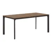 MESA PARA ÁREA EXTERNA 1,65 M X 80 CM SUMMERLAND - CAFÉ/NOZES - Foto 5