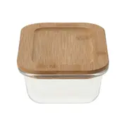 POTE HERMÉTICO 250 ML BAMBU - INCOLOR/BAMBU - Foto 3