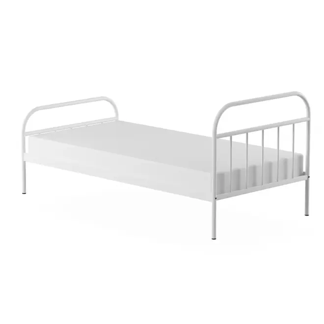 CAMA DE SOLTEIRO 88 CM MABOO - BRANCO - Foto 6