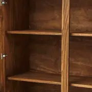 BUFFET 2 PORTAS 1,05 M X 42 CM STEAM TRUNK - ENCERADO CASTANHO/CASTANHO - Foto 10
