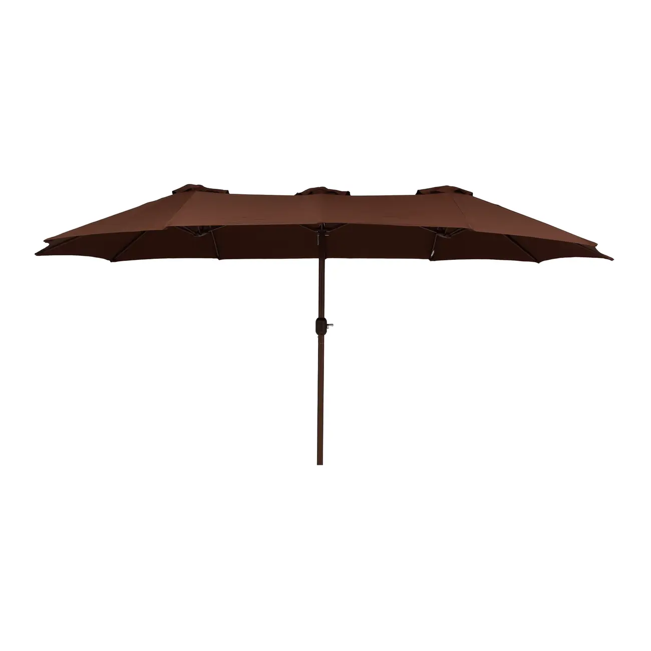 OMBRELONE RETANGULAR 4,60 M X 2,70 M TRI SHADOW - MARROM/MARROM - Foto 1