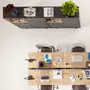 ARMÁRIO PARA ESCRITÓRIO MÉDIO 2 PORTAS ALETA - KONKRET/OAK TAMMI - Foto 16