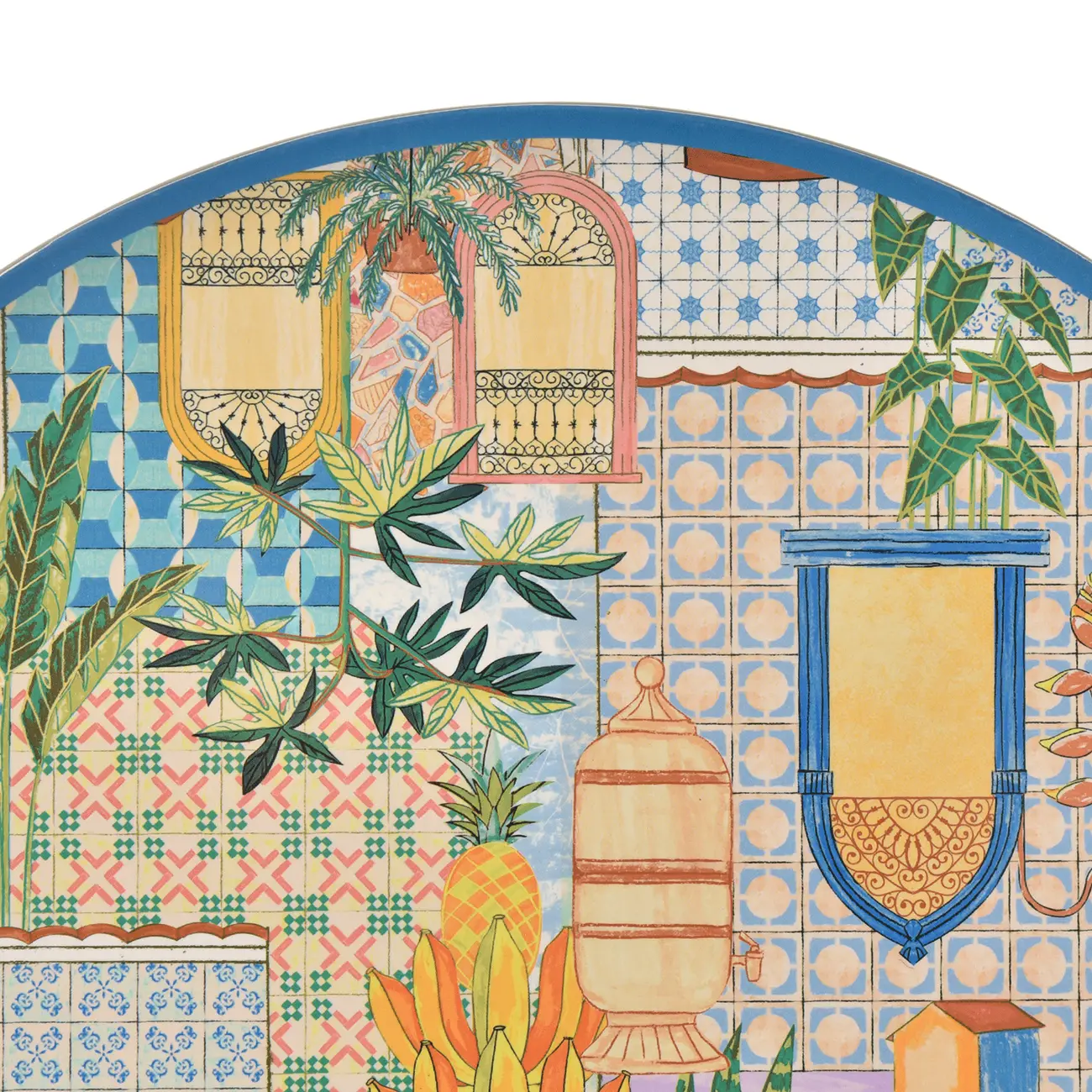 SOUSPLAT SAUDADE TROPICAL - AZUL HISTÓRICO/MULTICOR - Foto 4
