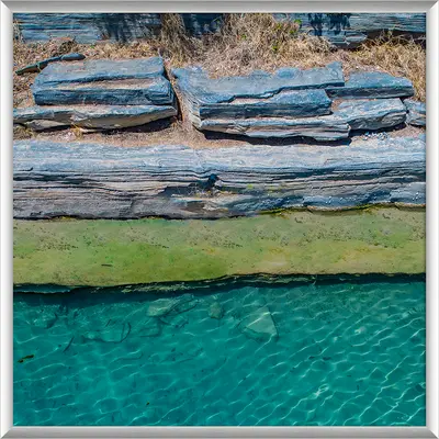 QUADRO TURMALINA VII 80 CM X 80 CM