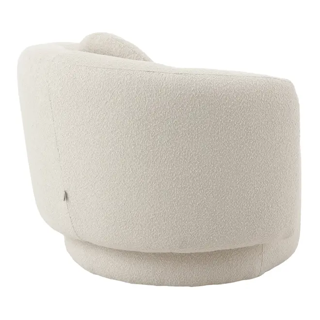 POLTRONA HAGNA - BOUCLÉ NATURAL - Foto 4