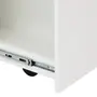 ARMÁRIO PARA ESCRITÓRIO BAIXO 1 PORTA DESLIZANTE ALETA - BRANCO - Foto 8