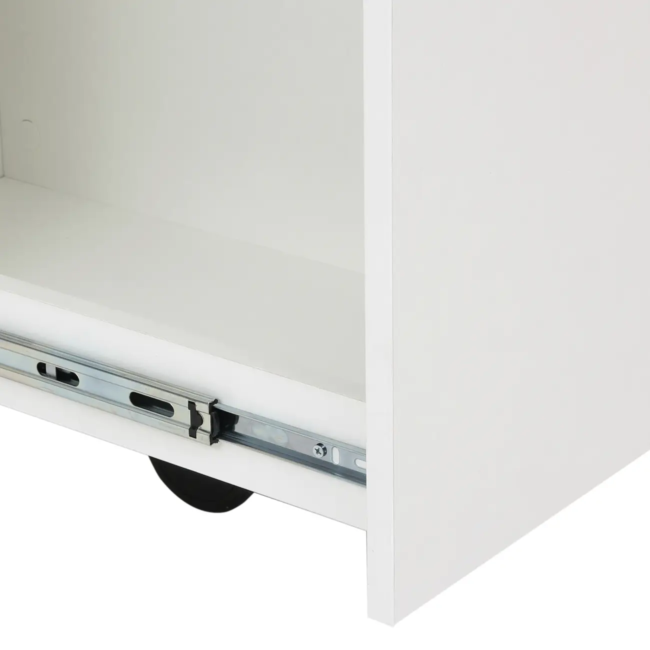 ARMÁRIO PARA ESCRITÓRIO BAIXO 1 PORTA DESLIZANTE ALETA - BRANCO - Foto 8