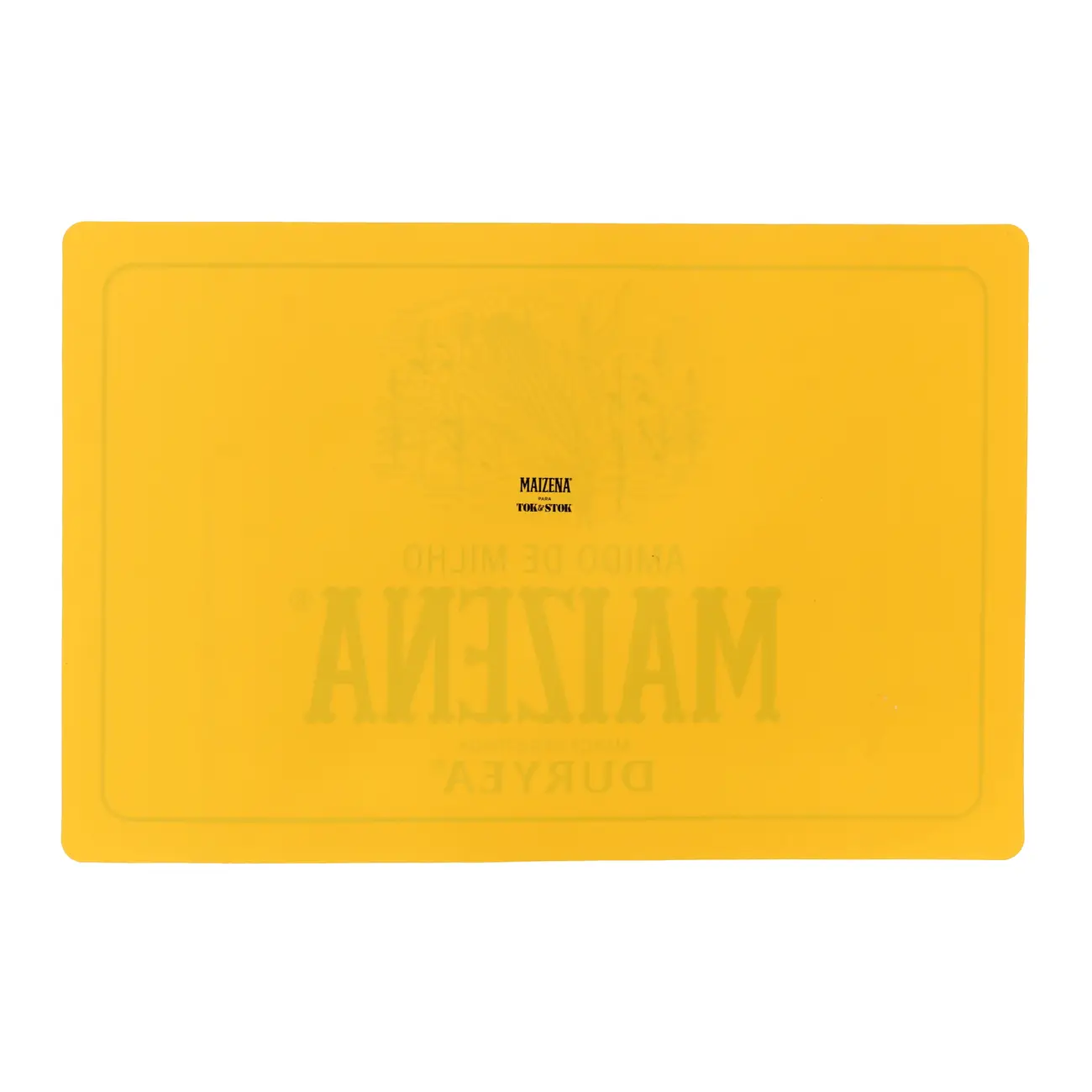 LUGAR AMERICANO 44 CM X 29 CM MAIZENA - AMARELO/PRETO - Foto 2