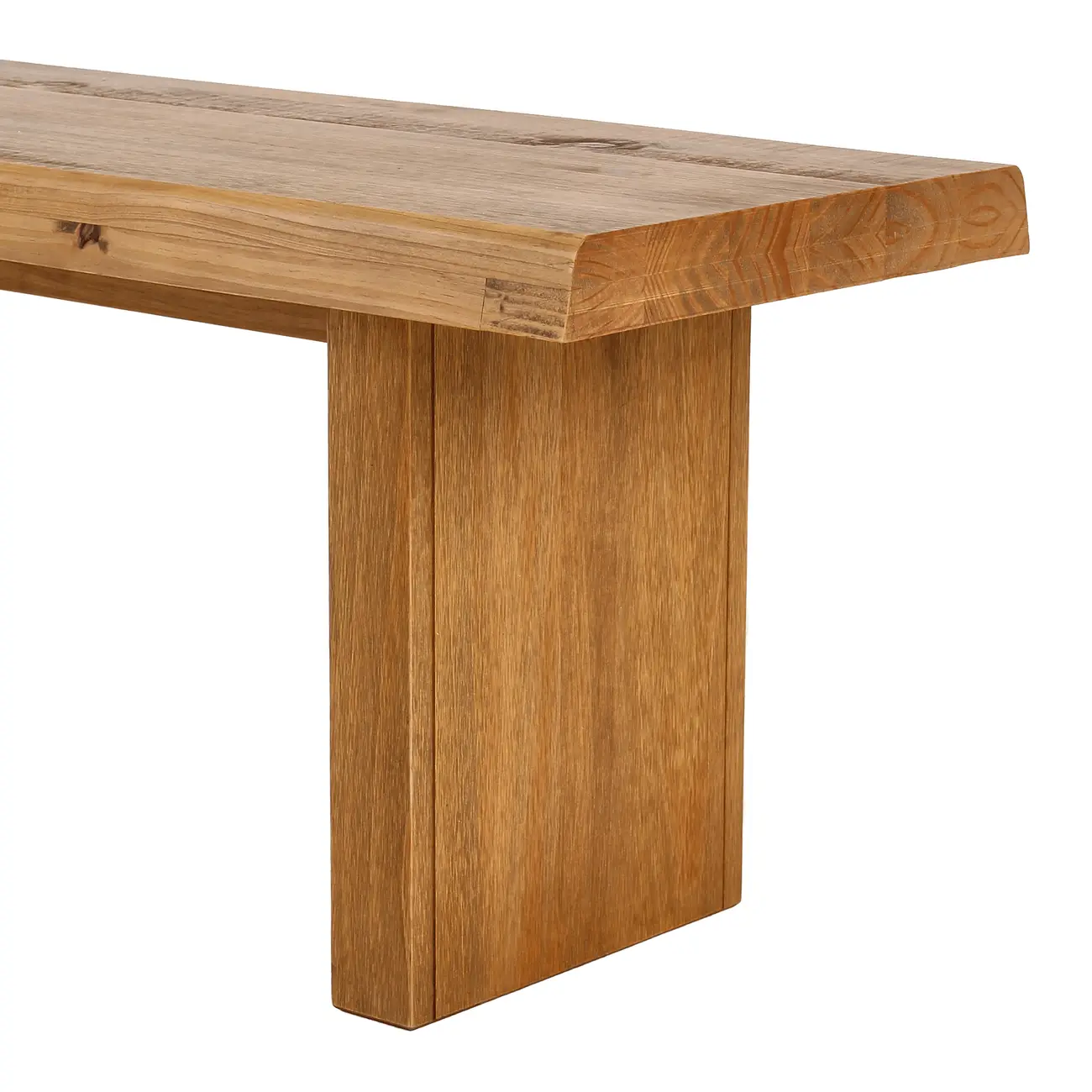 BANCO 4 LUGARES PLANK - AMÊNDOA RÚSTICA - Foto 6