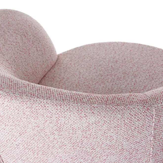 POLTRONA LULL - QUARTZO ROSA/CINZA CLARO - Foto 7