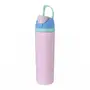GARRAFA TÉRMICA 630 ML GLUP - ROSA CLARO/MULTICOR - Foto 4