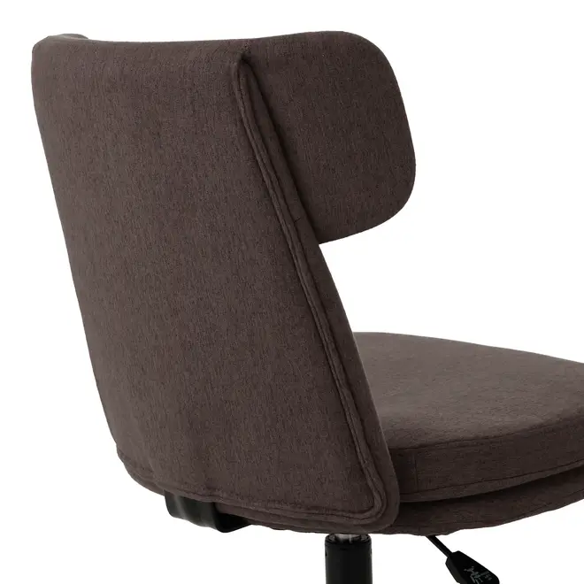CADEIRA HOME OFFICE ZYGANA - RUBI MOCHA/PRETO - Foto 9