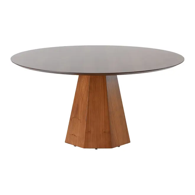 MESA DE JANTAR REDONDA 1,50 M MENDO - NOZES - Foto 1