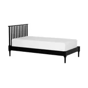 CAMA DE SOLTEIRO 98 CM SKAND - PRETO - Foto 5