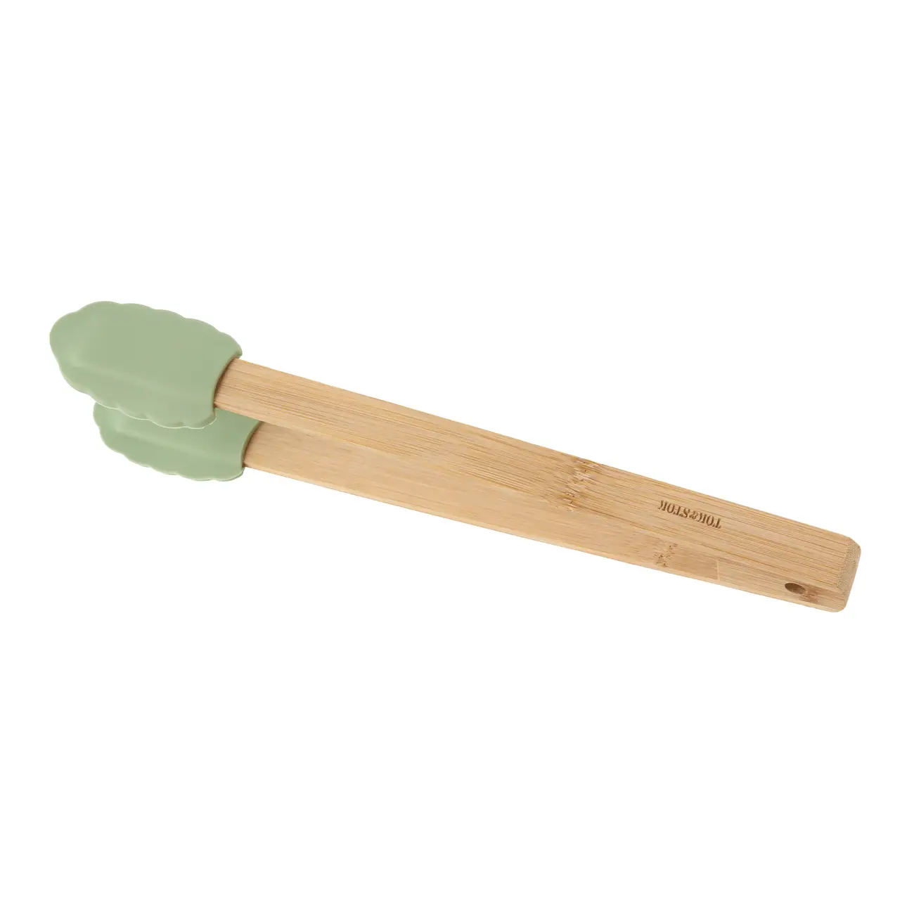 PINÇA MULTIUSO 32 CM SILIBOO - BAMBU/SÁLVIA - Foto 4