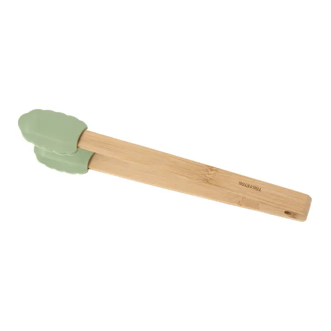 PINÇA MULTIUSO 32 CM SILIBOO - BAMBU/SÁLVIA - Foto 4