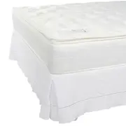 SAIA PARA BASE BOX KING 1,93 M X 2,03 M X 33 CM LISCIA - BRANCO - Foto 1