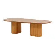 MESA DE CENTRO 1,34 M X 66 CM ORGANIC - FREIJÓ/FREIJÓ - Foto 5