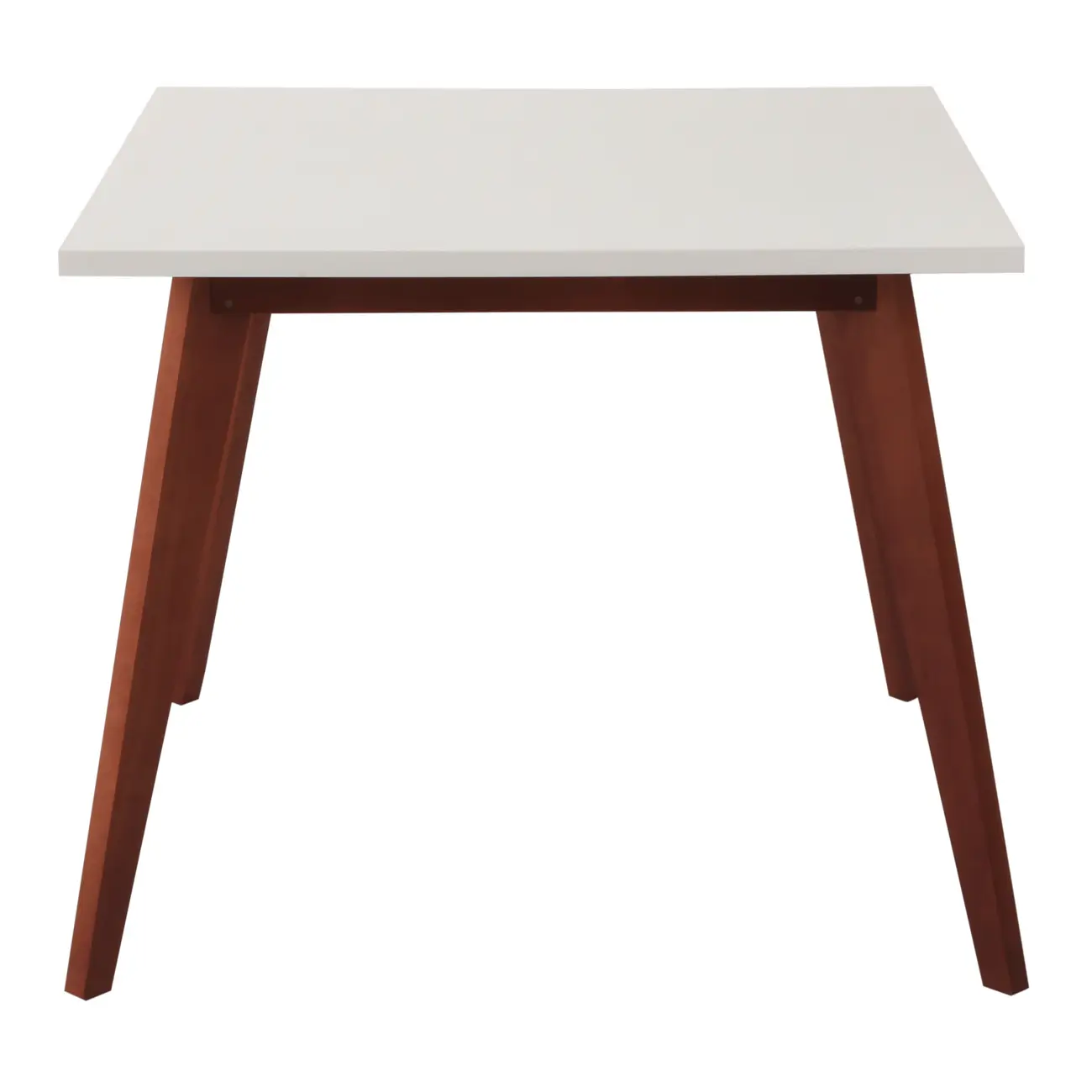 MESA 90 CM X 90 CM LIN - NOZES/BRANCO - Foto 2