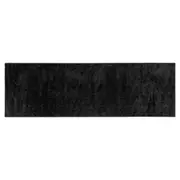 TAPETE 60 CM X 1,80 M LOX - PRETO - Foto 1