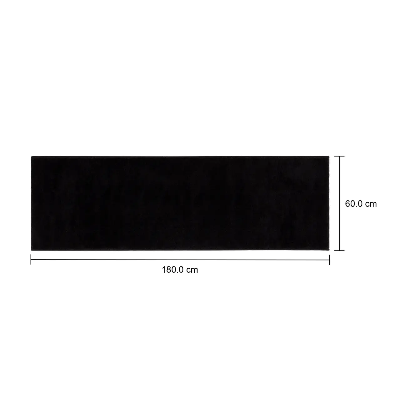 TAPETE 60 CM X 1,80 M LOX - PRETO - Foto 7
