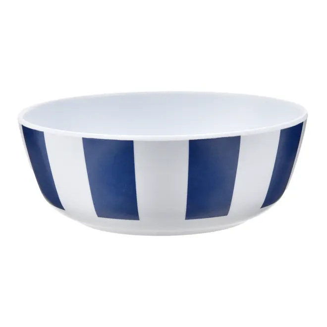 TIGELA 15 CM BLUESTRIPE - BRANCO/AZUL ESCURO - Foto 2