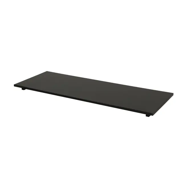 TAMPO DE APARADOR MADEIRA 1,20 M X 45 CM METRIC - PRETO - Foto 2