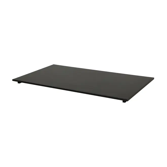 TAMPO DE MESA MADEIRA 1,30 M X 75 CM METRIC - PRETO - Foto 2
