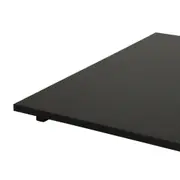 TAMPO DE MESA MADEIRA 1,30 M X 75 CM METRIC - PRETO - Foto 5