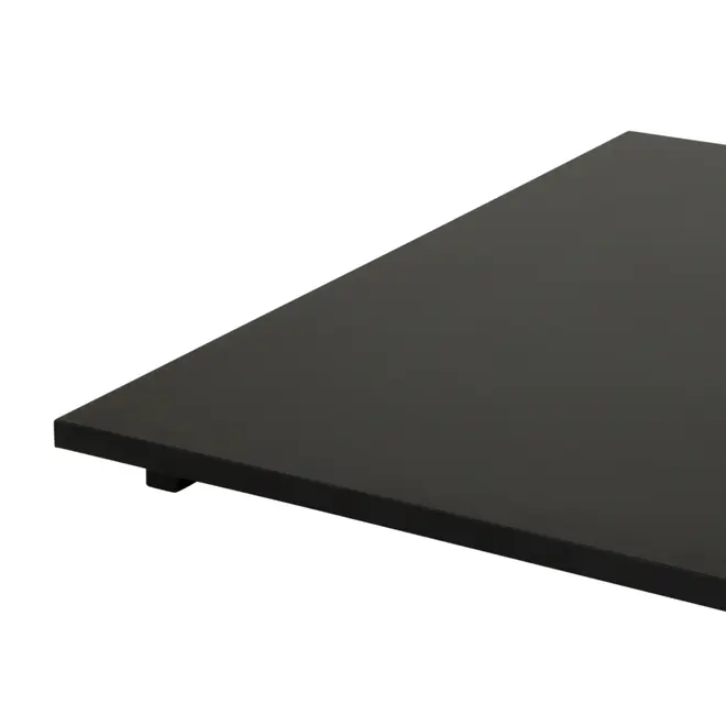 TAMPO DE MESA MADEIRA 1,30 M X 75 CM METRIC - PRETO - Foto 5