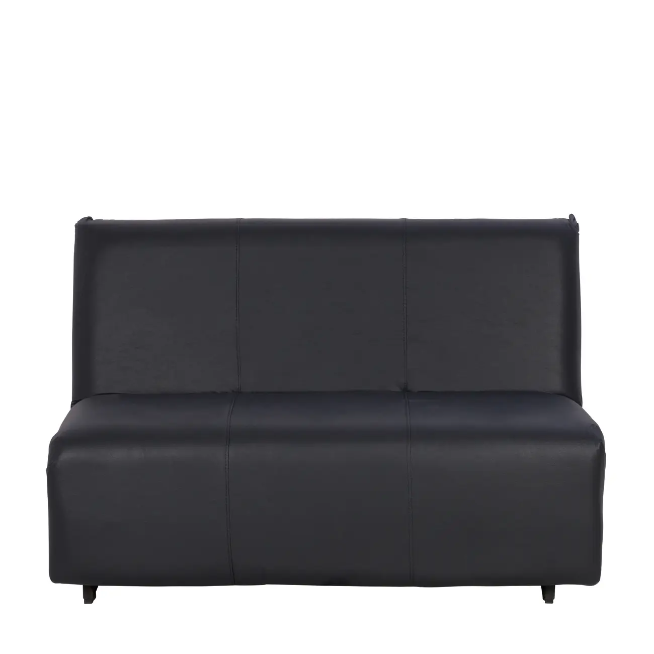 SOFÁ-CAMA 2 LUGARES BOYD - CORSIN PRETO - Foto 1