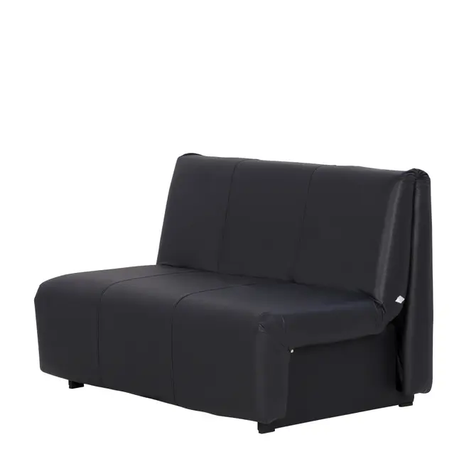 SOFÁ-CAMA 2 LUGARES BOYD - CORSIN PRETO - Foto 3
