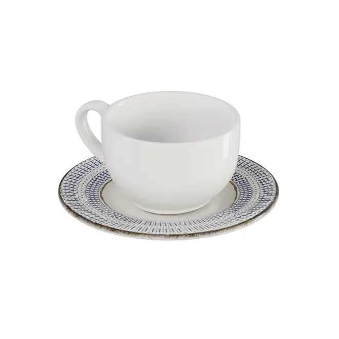 XÍCARA CHÁ 170 ML SALINA I - BRANCO/AZUL - Foto 27