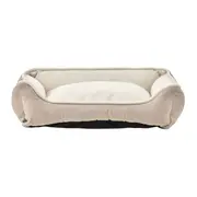 CAMA PARA PET 68 CM X 54 CM X 7 CM DREAMBED - NATURAL/CAMELO - Foto 1
