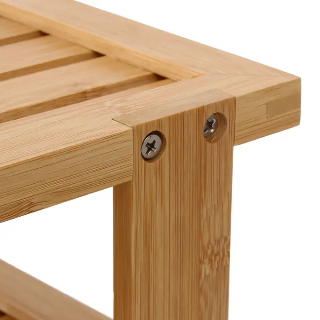 ORGANIZADOR DE PRATOS VERTICAL BAMBOO - BAMBU - Foto 9