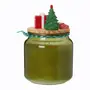 VELA POTE PRESENTE 15 CM SANTA ROCKS - MUSGO/ TERRACOTA - Foto 4