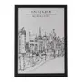 KIT QUADROS C/3 TRAVEL MEMORIES - PRETO/BRANCO - Foto 3