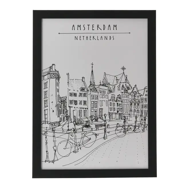 KIT QUADROS C/3 TRAVEL MEMORIES - PRETO/BRANCO - Foto 3