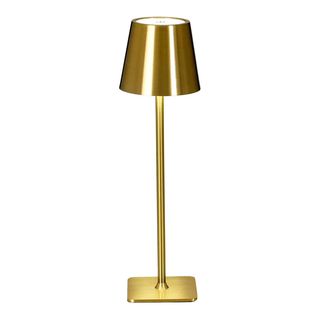 LUMINÁRIA DE MESA LED RECARREGÁVEL KROM - OURO - Foto 6