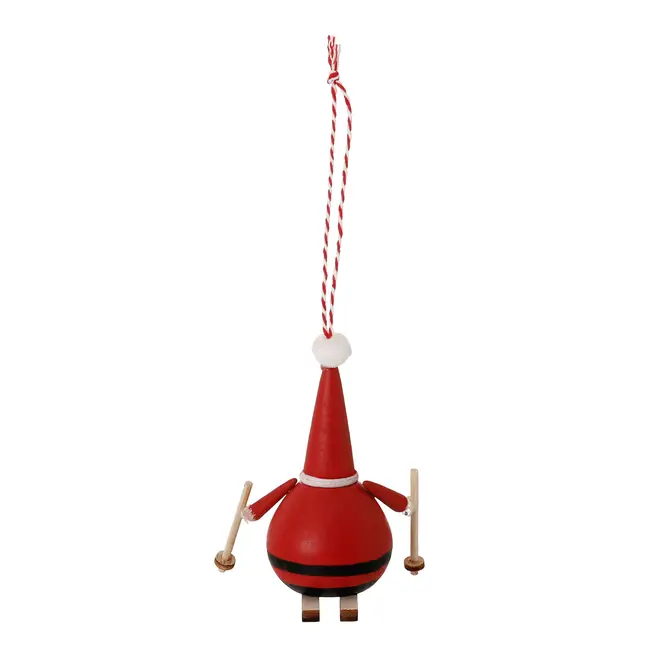 KIT COM 2 PINGENTES NOEL COLORFUN XMAS - VERMELHO/PRETO - Foto 6