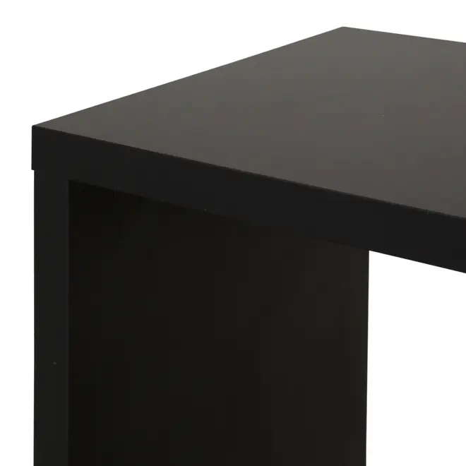 MESA DE ESCRITÓRIO 1,20 M X 45 CM FIND - PRETO - Foto 4