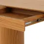 MESA DE ESCRITÓRIO 1 GAVETA 1,70 M X 72 CM ALLURE - FREIJÓ/FREIJÓ - Foto 11