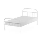 CAMA DE SOLTEIRO 88 CM MABOO - BRANCO - Foto 2
